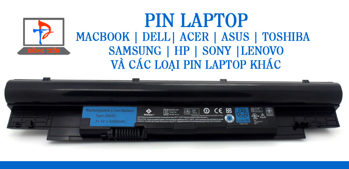 Pin Laptop 