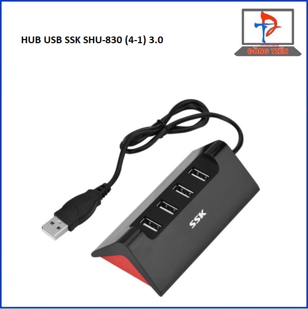 HUB USB SSK SHU830 (4-1) 3.0