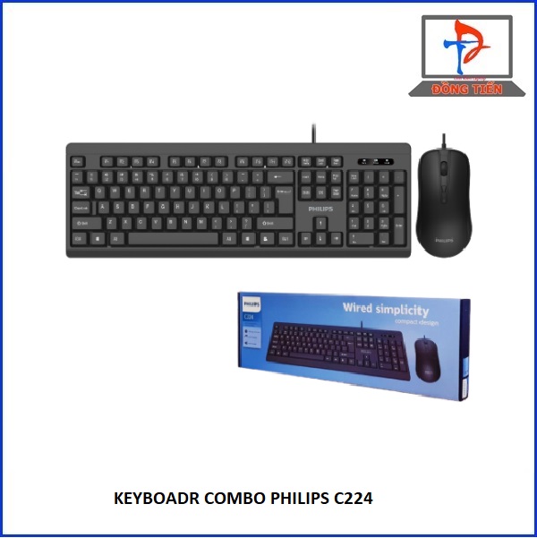 KEYBOARD COMBO PHILIPS SPT 6224 (C224) USB