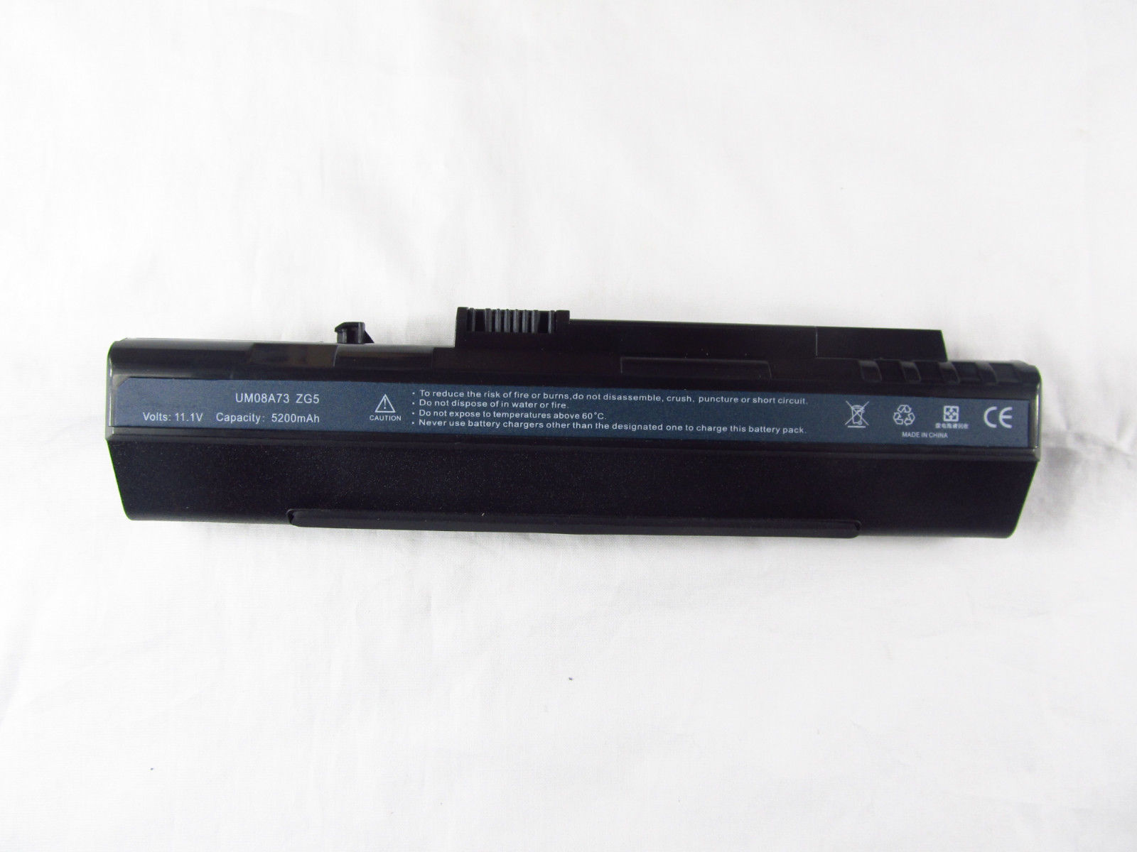 PIN LAPTOP ACER ONE A0A110 A110 A150 AOA150 D250 KAV10 KAV60 ZG5 ĐEN 6 cell