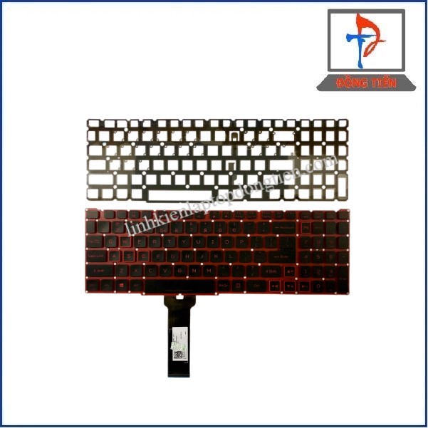  Bàn Phím Laptop Acer Nitro 5 AN515-44 Led Đỏ