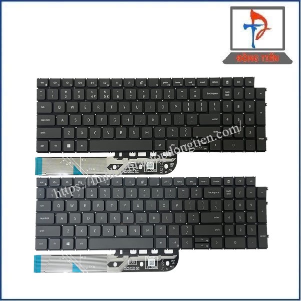 Bàn Phím Laptop Dell  Inspiron 15 3511 3515 3501, 7510 Đen