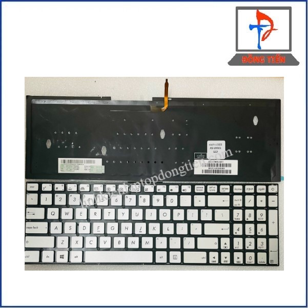Bàn Phím Laptop  Asus UX501, UX52, G501 Bạc Led