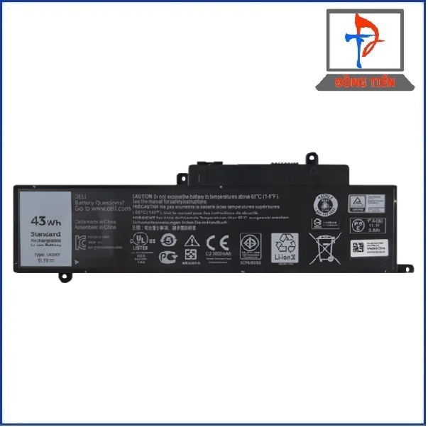 Pin Dell Inspiron 13" 7000 Series 7347 7348 7352 7353 7359 11" 3147 3148 15" 7558  GK5KY11.1V 43Wh 
