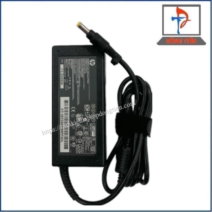 Sạc Laptop HP Đầu Vàng Thường 18.5V - 3.5A 65W