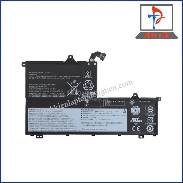  Pin Laptop Lenovo ThinkBook 14-IIL 14-IML 15-IIL 15-IML L19C3PF9 L19C3PF1 19C3PF1 L19L3PF8 L19M3PF1 L19D3PF1 L19M3PF2 L19L3PF1 L19D3PF2 11.1V 45Wh